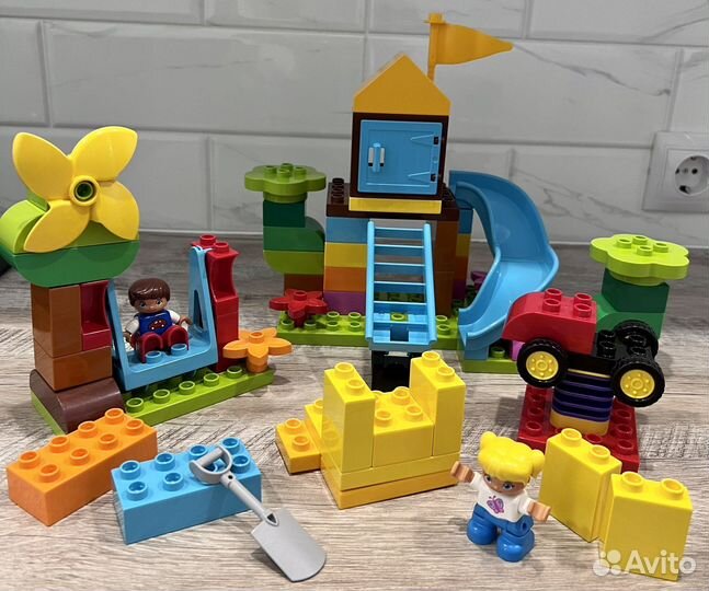 Lego duplo Большая строительная пластина 2304