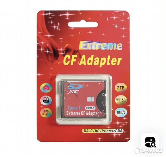 Адаптер для карты памяти. CF на SD карты