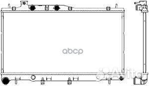 Радиатор 34211011 Sakura