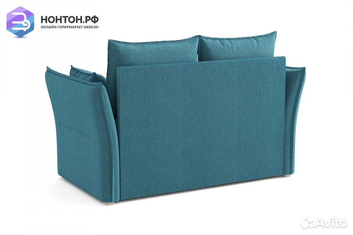 Диван 2-х местный Бруклин синий