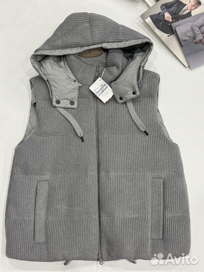 Жилет Brunello Cucinelli 46
