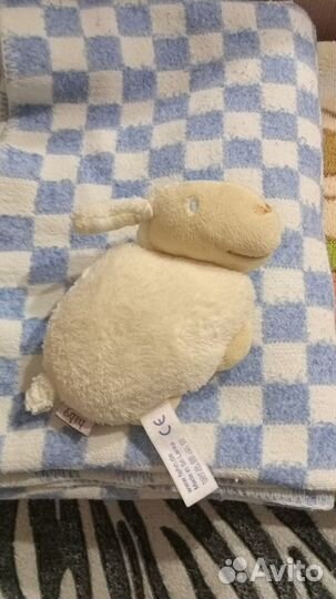 Плед теплый и одеяло в детскую кроватку