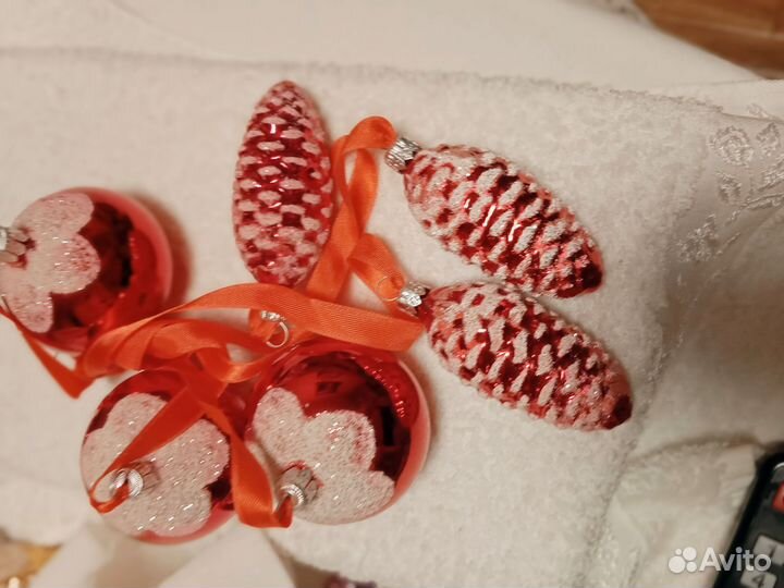 Игрушки ёлочные. Гирлянды. Винтаж