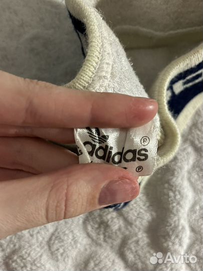 Винтажная повязка на голову adidas