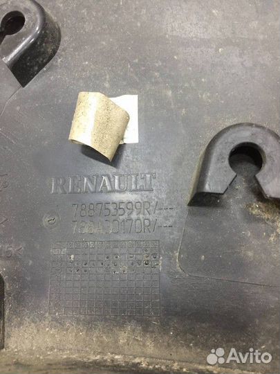 Накладка на крыло заднее левое Renault Logan