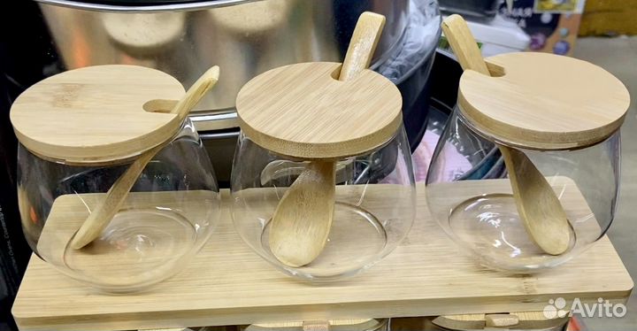 Набор баночек для специй