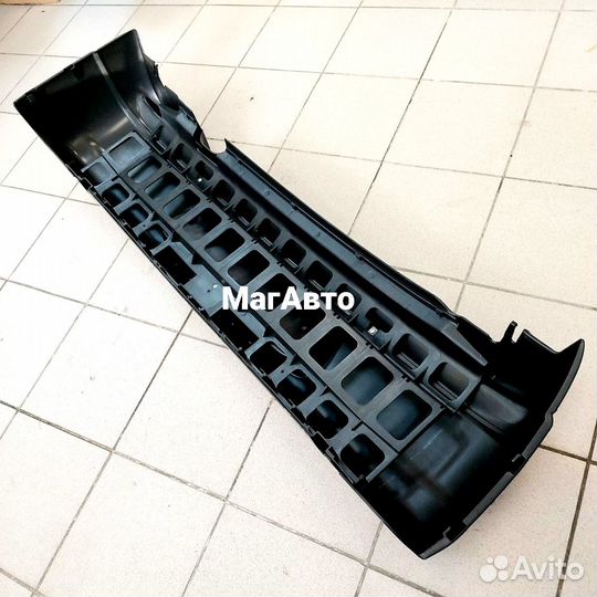 Бампер Ваз 2112 задний усиленный не крашенный