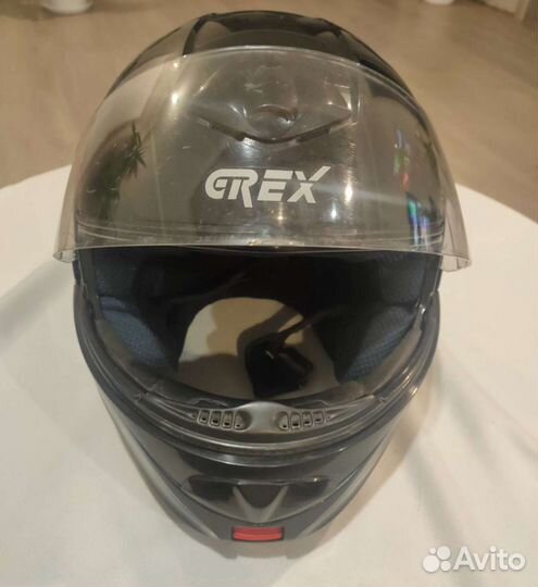 Мотошлем модуляр Grex GRF1