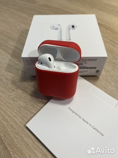 Беспроводные наушники apple airpods