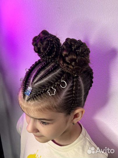 Афрокосички, косы, локоны