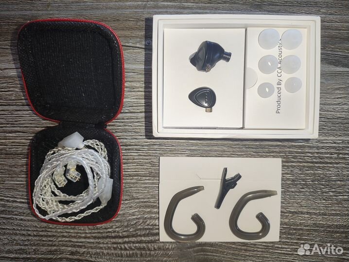 Наушники CCA CKX 1DD + 6BA внутриканальные