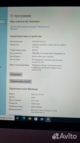 Microsoft surface pro 5 i5 8gb 256gb + стилус