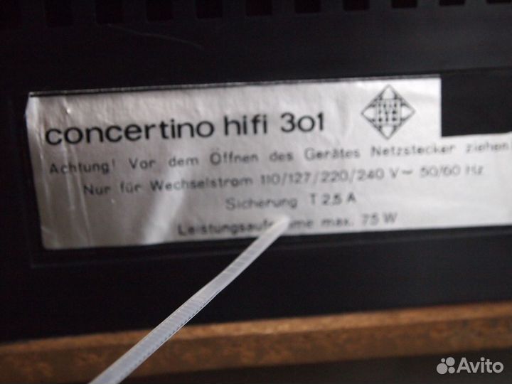 Telefunken Concertino 301