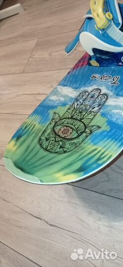 Сноуборд детский 120 + крепы + ботинки