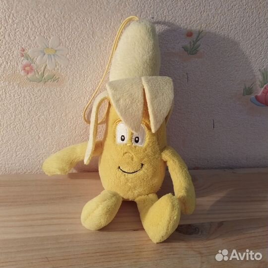 Мягкая игрушка банан, кот
