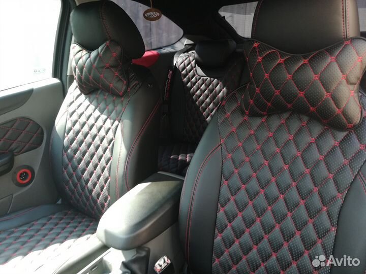 Чехлы Байрон по модели авто (премиум качество)