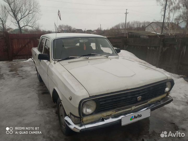 ГАЗ 24 Волга 2.4 МТ, 1991, 100 000 км