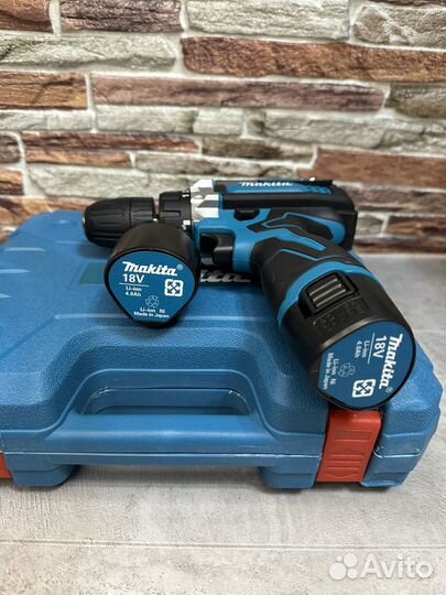 Шуруповерт makita 18v, Новый