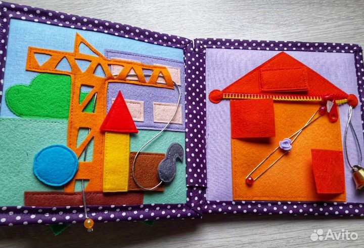 Книжка из фетра фетровая книжка