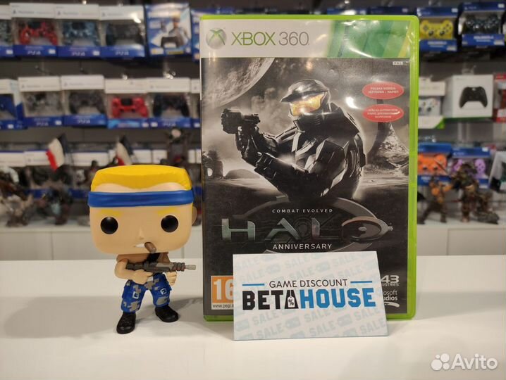 Halo anniversary - игры Xbox 360 - прокат - обмен