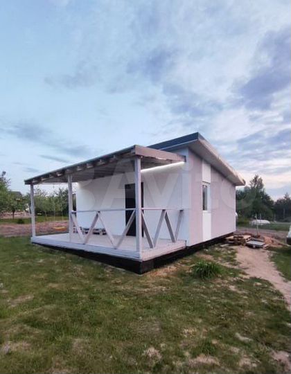 Дом 54,7 м² на участке 6,1 сот.