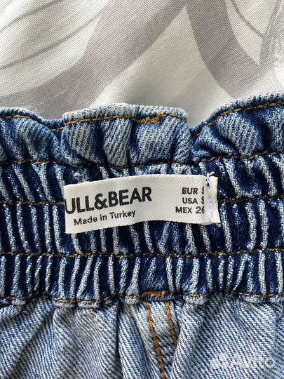 Шорты джинсовые pull&bear