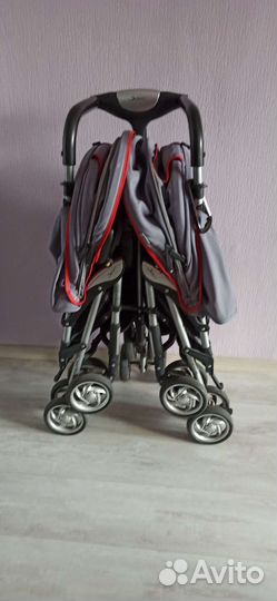 Коляска для двойни прогулочная