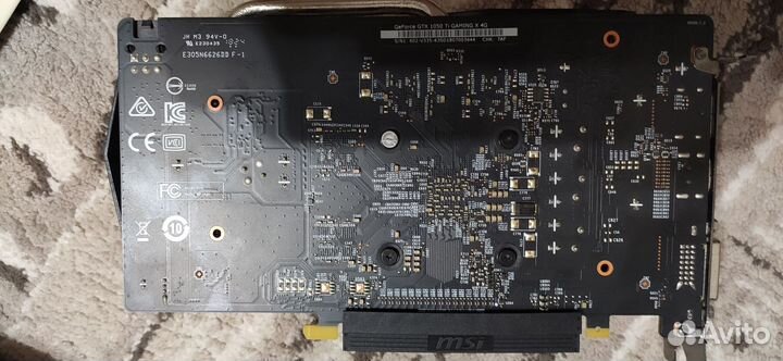 Видеокарта gtx 1050 ti 4gb