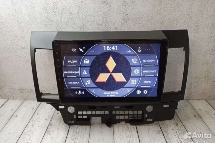 Андроид магнитола Mitsubishi lancer 10