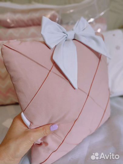 Бортики в кроватку для новорожденных