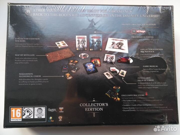 Divininty Original Sin Collector's Edition плёнка