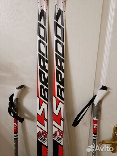 Беговые лыжи и ботинки