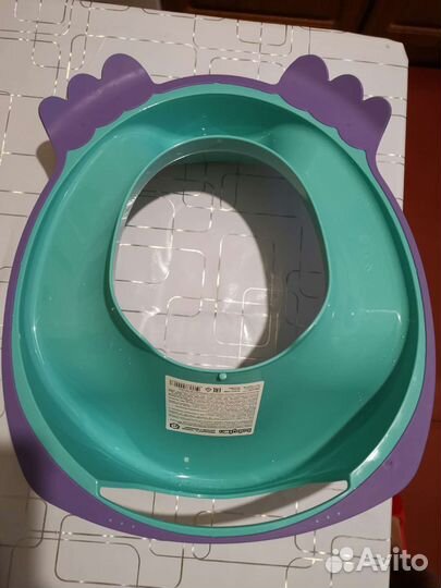 Накладка на унитаз детская с декором