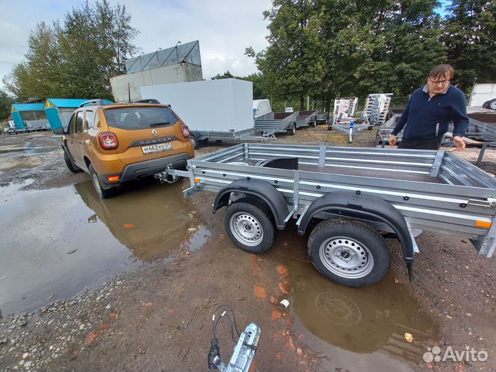 Прицеп легковой с опорным колесом 817730.022