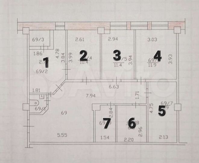 Свободного назначения, 97 м²