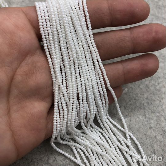 Винтажный чешский бисер