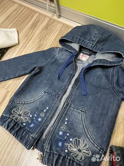 Одежда пакетом на девочку 3-4 года