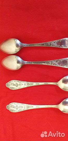 Набор столовых приборов из мельхиора