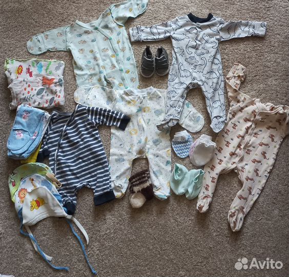 Детские вещи от 0