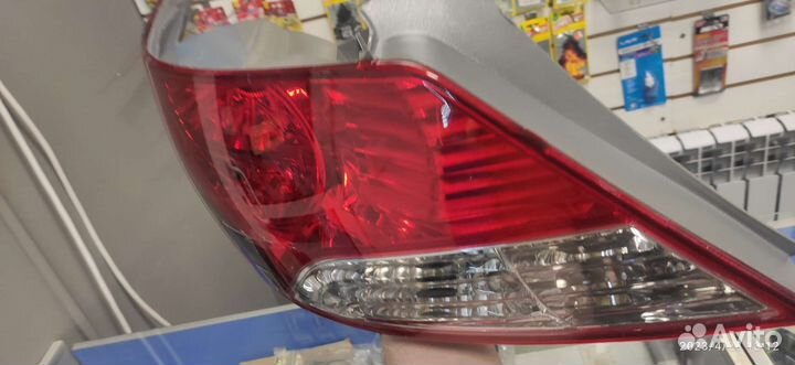 Фонарь левый Hyundai Solaris