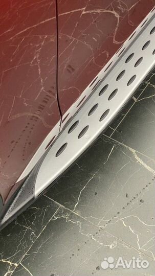 Диффузор с насадками+пороги Mercedes GLC-coupe 253