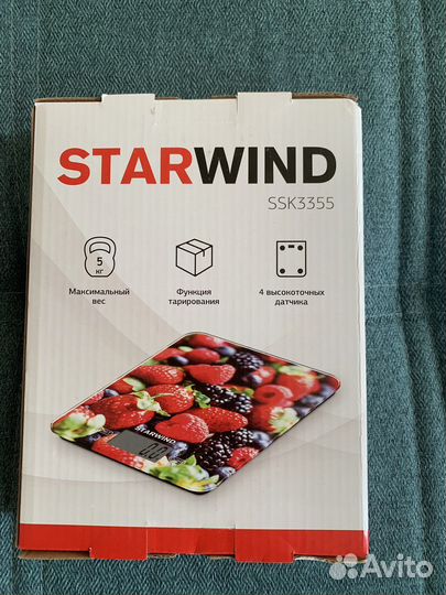 Кухонные весы новые