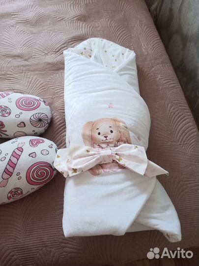 Продам теплый конверт на выписку