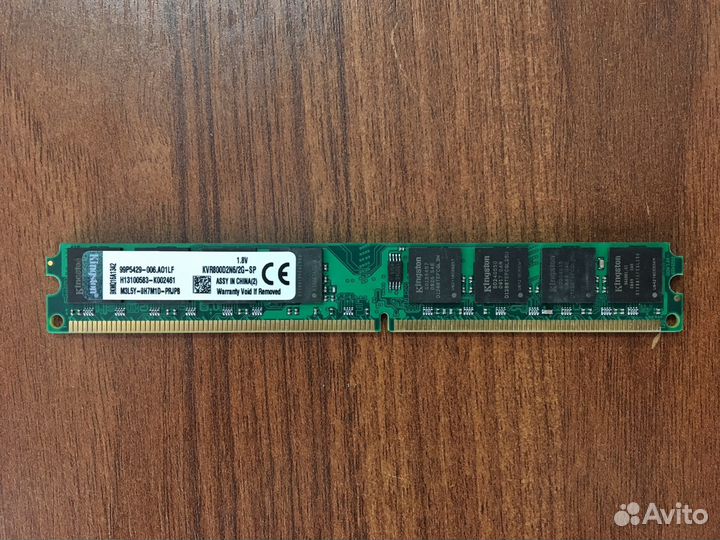 DDR2 2Gb 800 Mhz Kingston