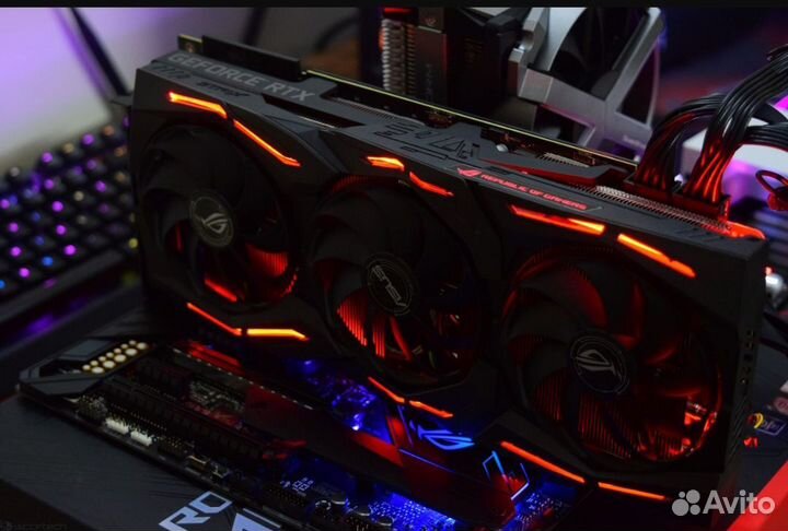 Видеокарта Asus rog strix rtx 2080 super