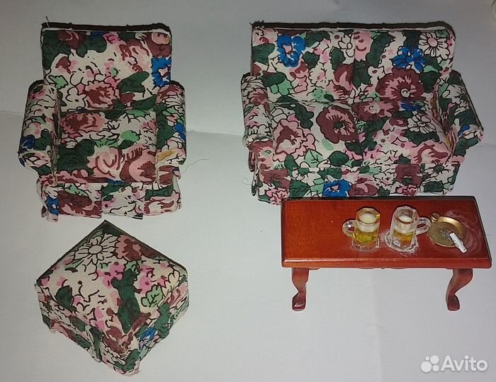 Набор мебели миниатюра для кукольного домика