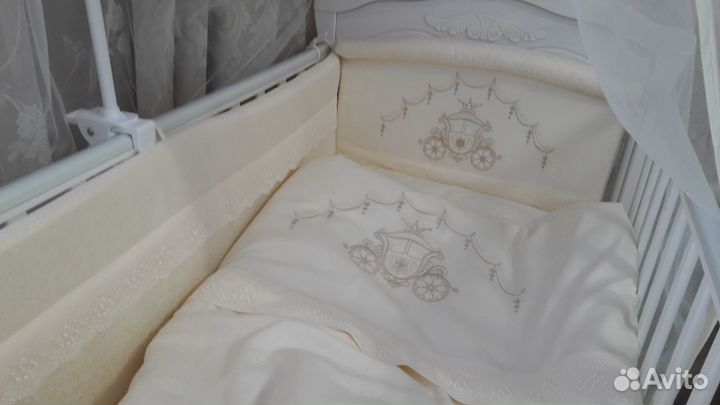 Комплект в кроватку постельного белья Lappetti