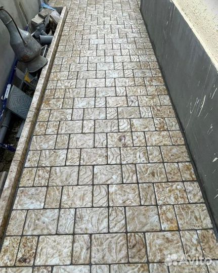 Тротуарная плитка.брусчатка. из кевларобетона