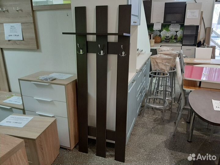 Вешалка 3 крючка венге