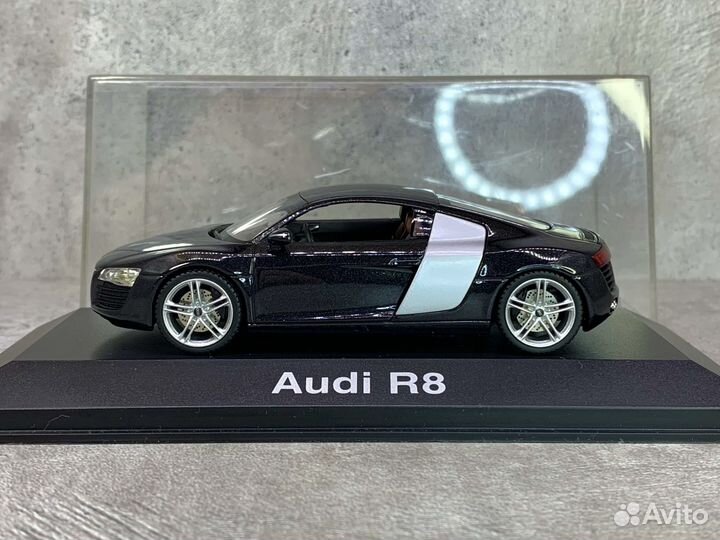 Масштабная коллекционная модель авто Audi R8 1:43